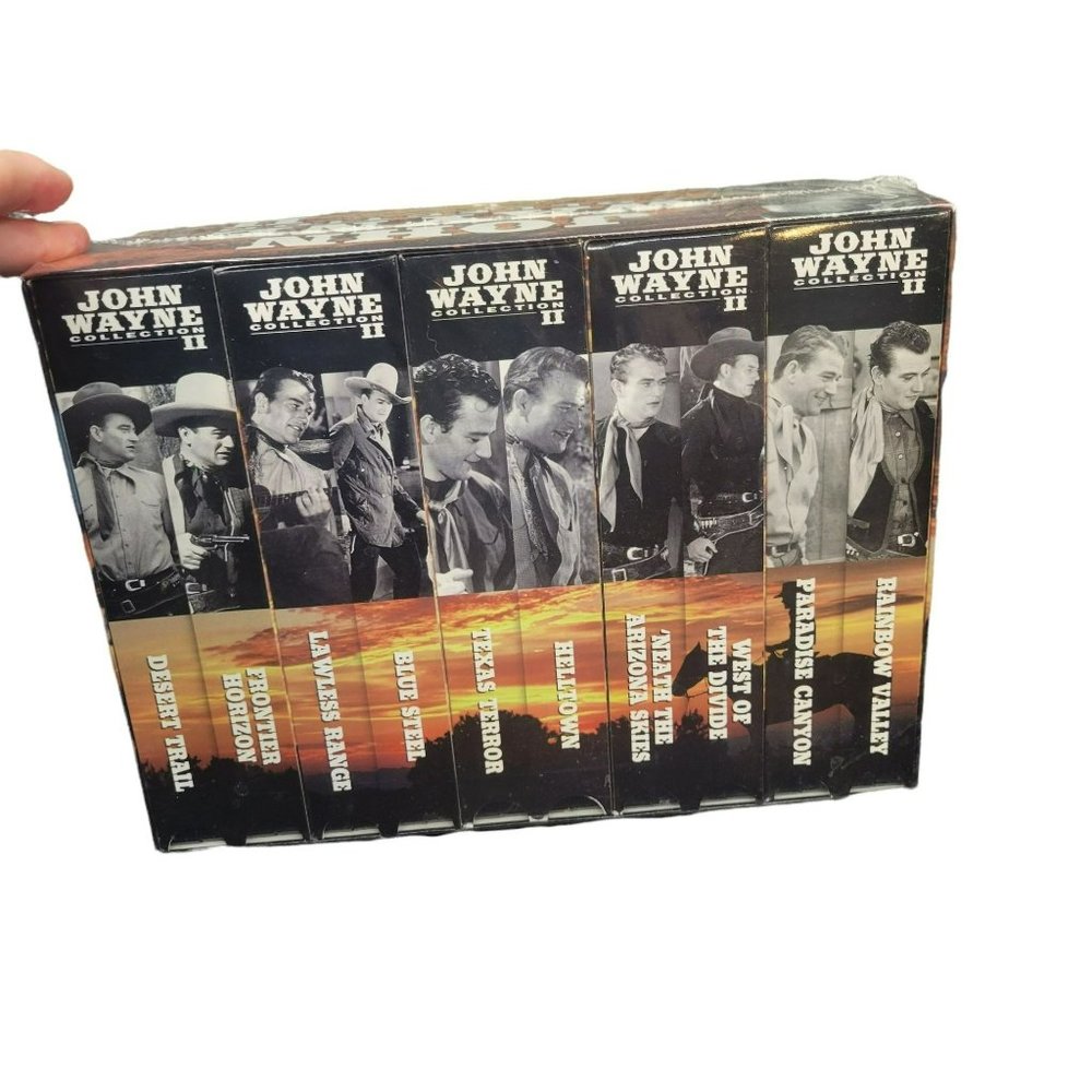 John Wayne Collection II Collector's Edition VSH Set of 10 NEW Sealed